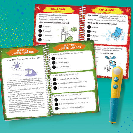 Educational Insights - Hot Dots LetS Master Grade 2 Reading