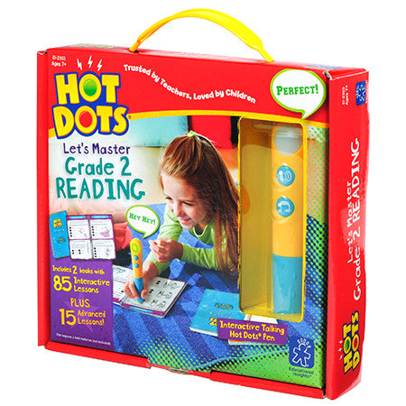 Educational Insights - Hot Dots LetS Master Grade 2 Reading