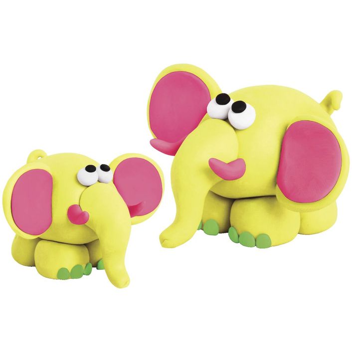Edvantage - Dough Easi-Soft Fluoro Dough Set of 5