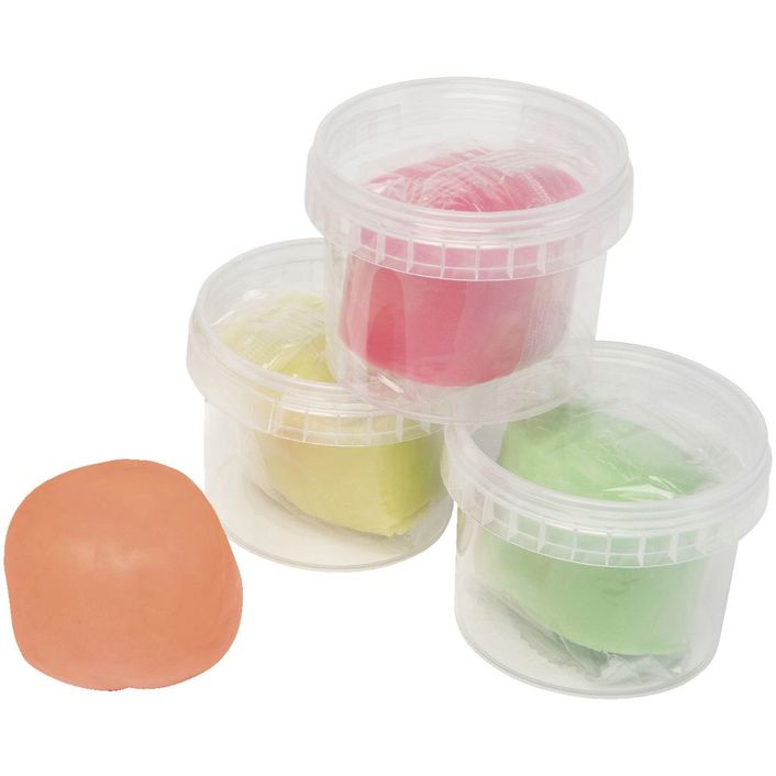 Edvantage - Dough Easi-Soft Fluoro Dough Set of 7