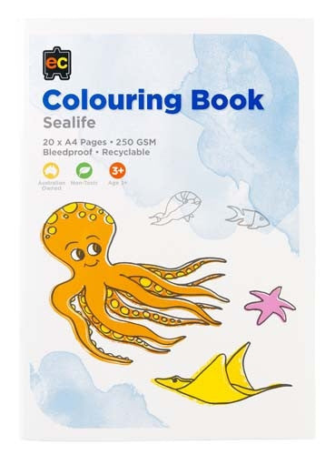 Edvantage - Colouring Book - Sealife