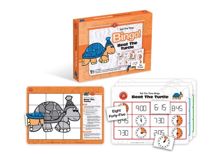 Edvantage - Beat the Turtle Bingo (Tell the Time) – The Play Room