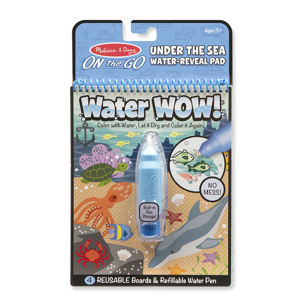 Melissa & Doug - Water WOW - Under the Sea - ON the GO Travel Activity