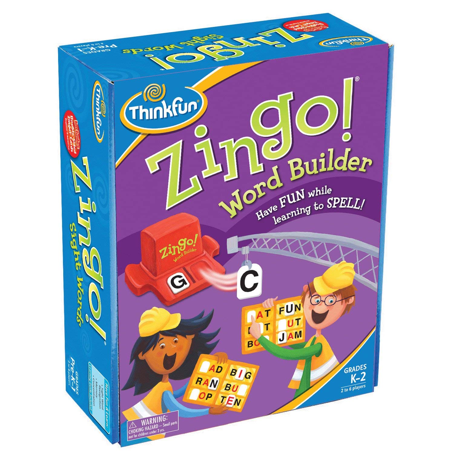Thinkfun - Zingo! Word Builder Game