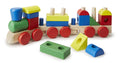 Melissa & Doug - Wooden Stacking Train
