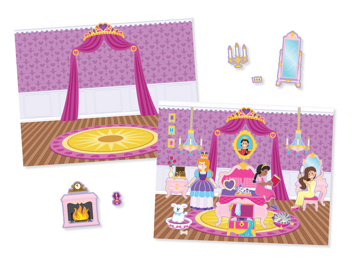Melissa & Doug - Reusable Sticker Pads Princess Set