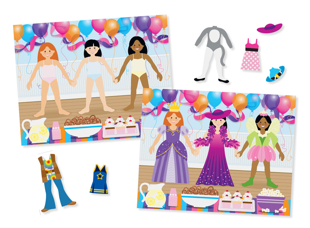 Melissa & Doug - Reusable Sticker Pads Dress Set